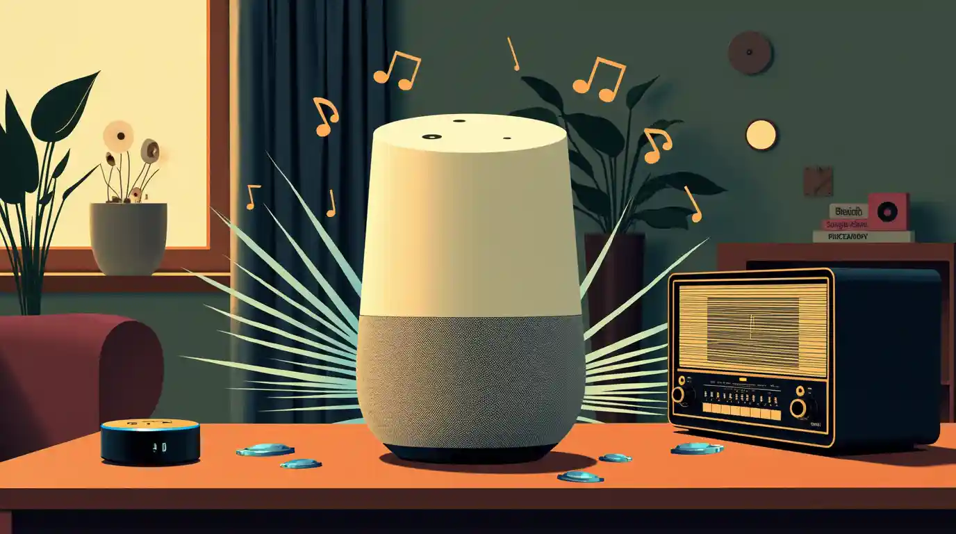 enceintes intelligentes vs radio classique